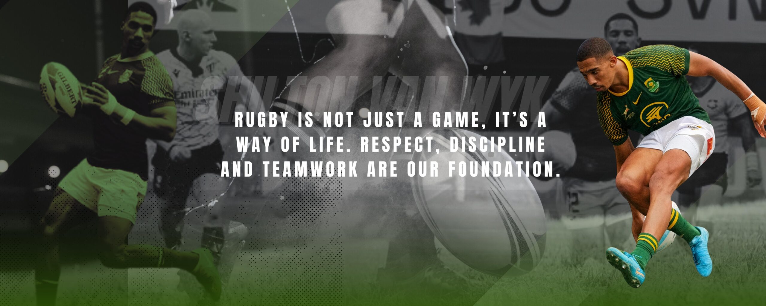 White and Red Modern Rugby Gameday Outdoor Banner (3)